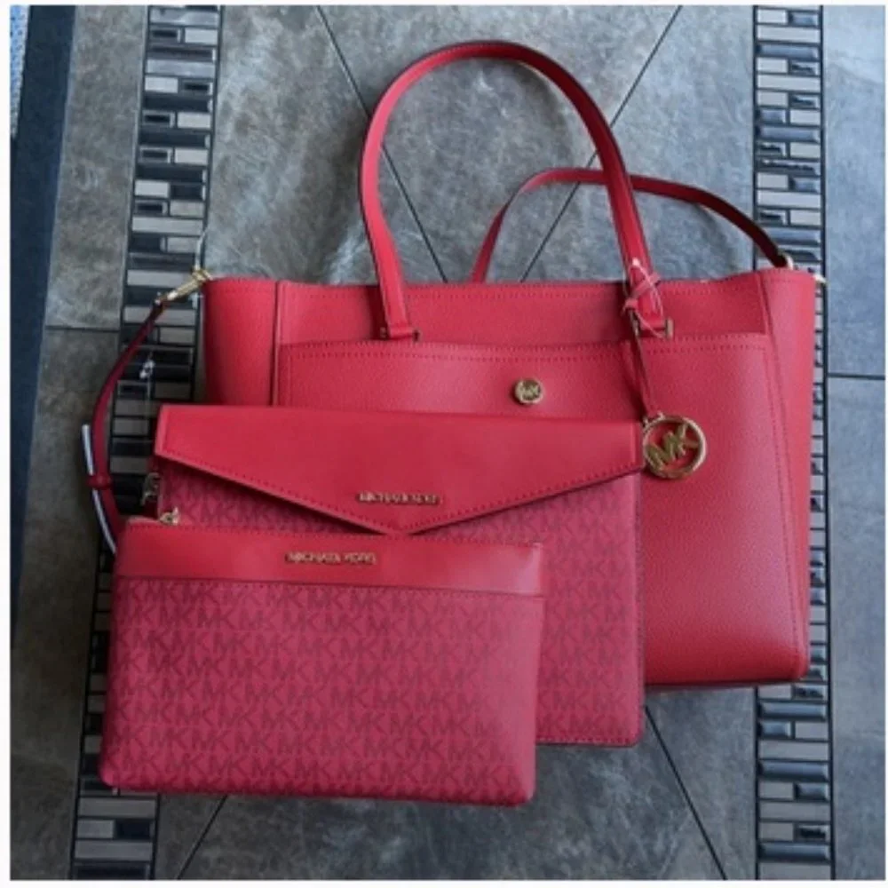 Michael Kors Maisie Large 3in1 Tote Bag Leather